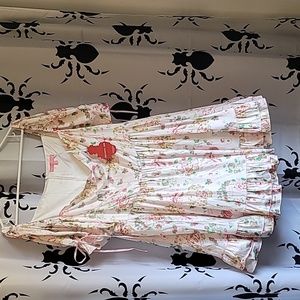 Nwt Dolls kill plus sized 3xl strawberry shortcake  dress